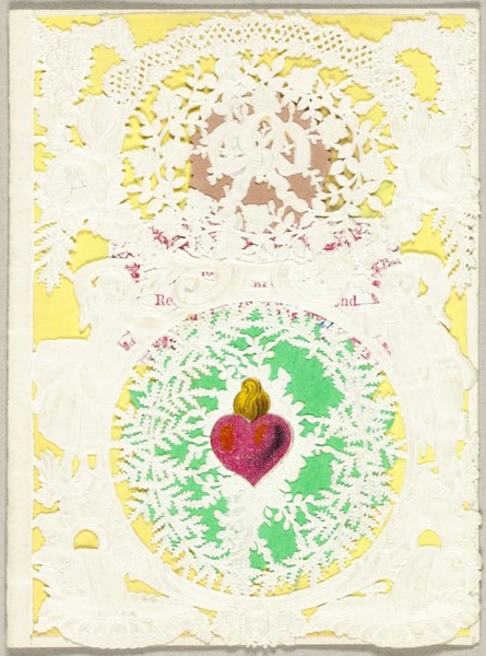 Untitled Valentine (Heart on Fire), 1850/59.