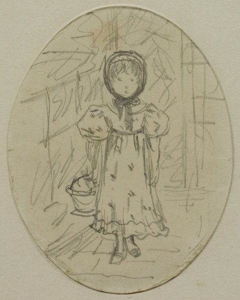Little Girl in a Garden, 1894.