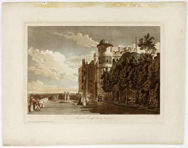 Windsor Terrace Looking Eastward, 1809.