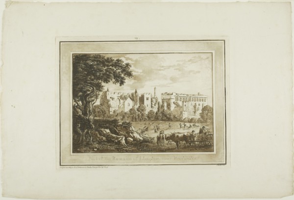 Part of the Remains of Llanphor, near Pembroke, from Twelve Views in Aquatinta from Drawings taken on the Spot in South Wales, 1773-75.