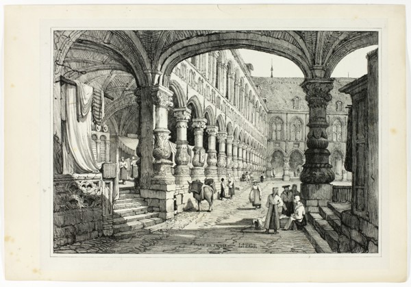 Palais du Prince, Liège, 1833.