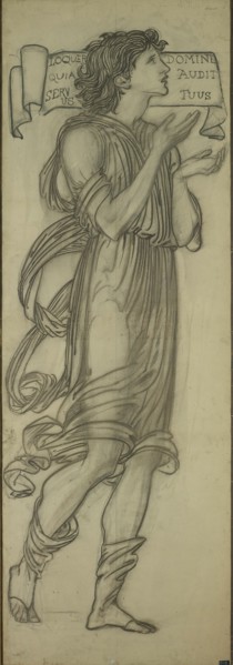 Samuel (Cartoon for Lady Chapel east window), March 1872.
