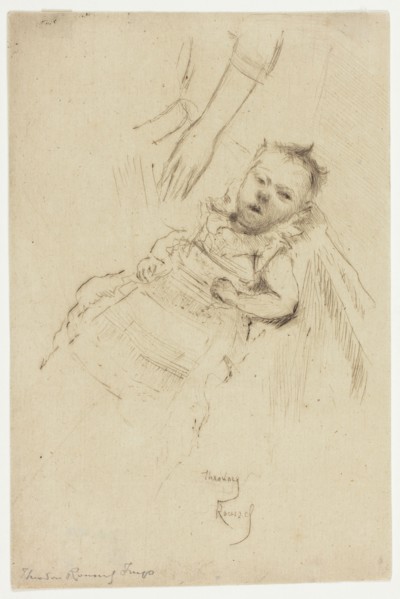 Portrait of Margery Chambers, Aged Ten Weeks, 1890.