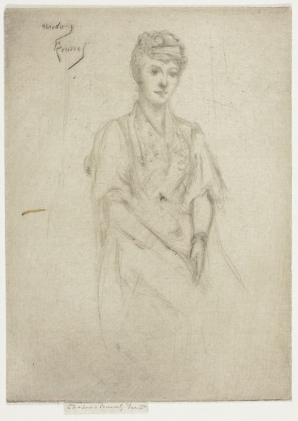 Portrait of Mrs. Cyprian Williams in Fancy Dress, 1890.