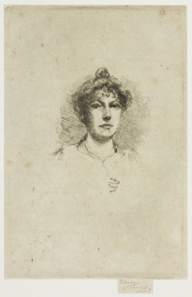 Portrait of Miss Edith Austin, 1895-1900.