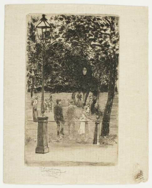 The Children's Hour, Summer Evening, Parson's Green, 1906.