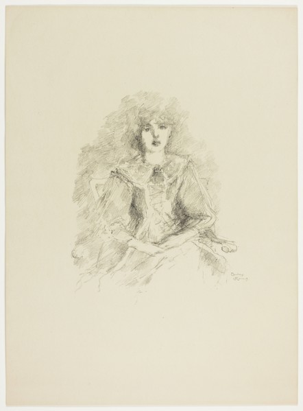 A Study by Lamplight, 1890-94.