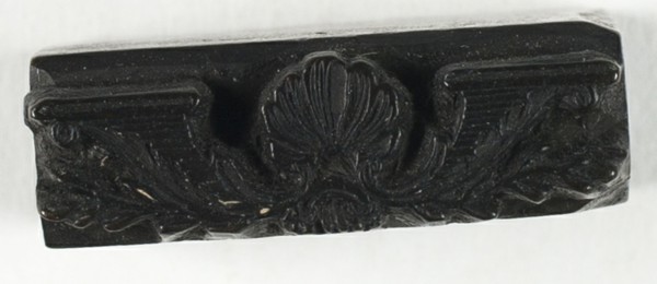 Woodblock for Shell and Shelf, n.d.