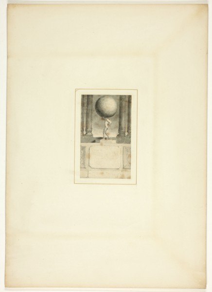 Study for a plate from The Task, c. 1800.
