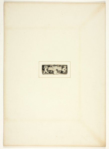 Study for a plate from The Triumphs of Temper, in the 1796 Royal Engagements Pocket Book, c. 1795.