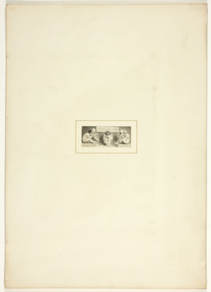 Study for a plate from The Task, c. 1800.