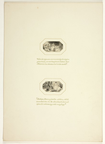 Study for a plate from Telemachus, c. 1797.