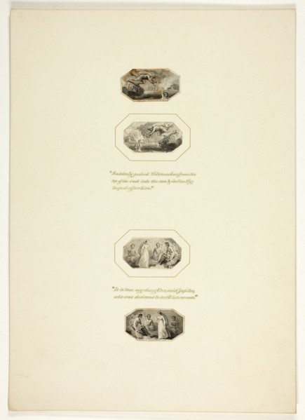 Study for a plate from Telemachus, c. 1797.