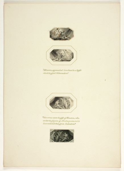 Study for a plate from Telemachus, c. 1797.
