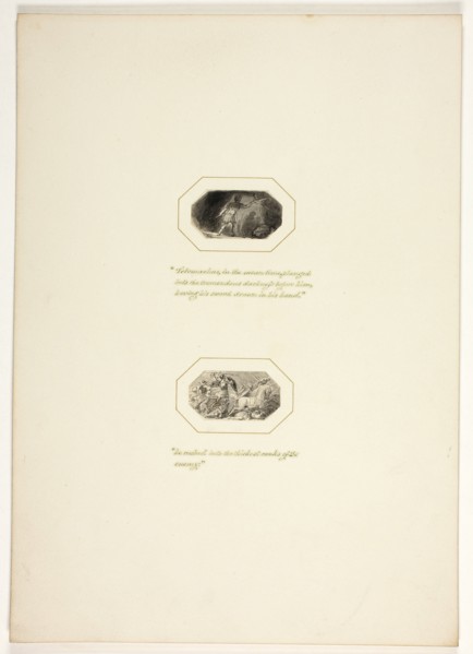 Study for a plate from Telemachus, c. 1797.