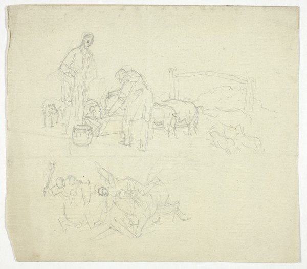 Feeding Pigs, n.d.