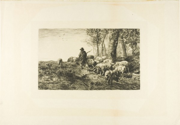 Herd of Pigs with Swineherd, 1878.