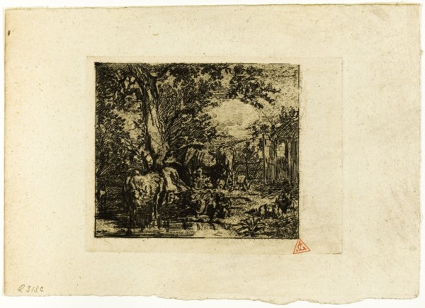 Landscape with Animals, n.d.