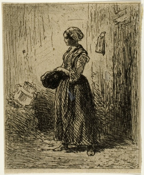 Standing Peasant Woman, 1845.