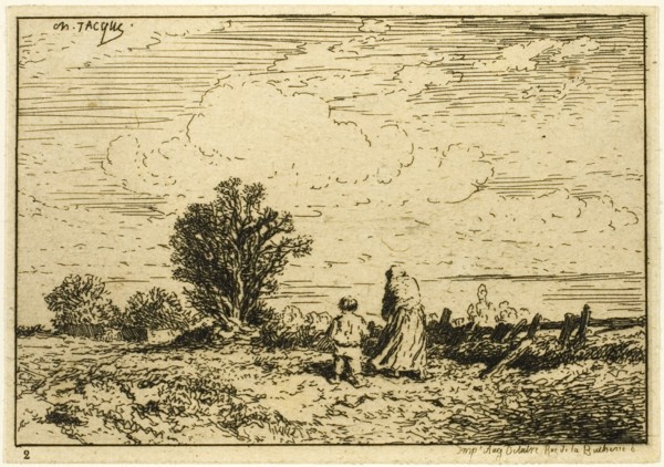 Crossing the Meadow, 1846.