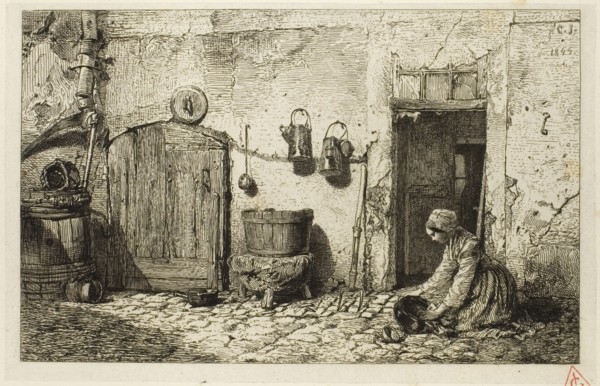 Scullery Maid, 1844.