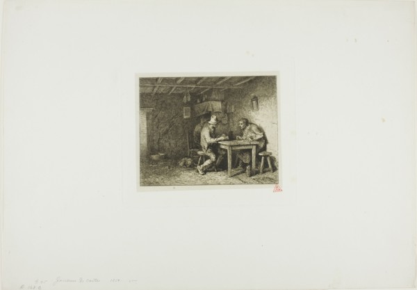 The Card Players, 1850.