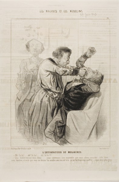 The Tooth Puller (plate 15), 1843.