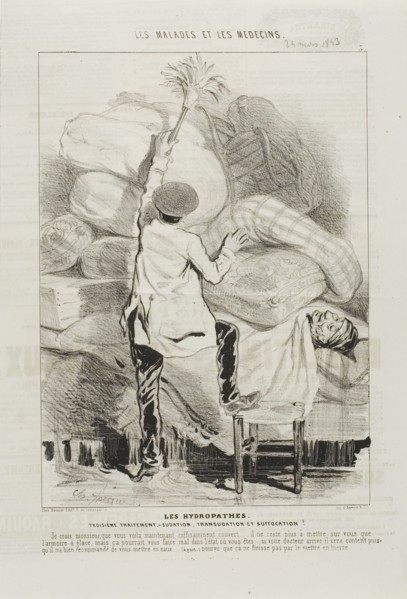 The Hydropaths: Third Treatment (plate 3), 1843.