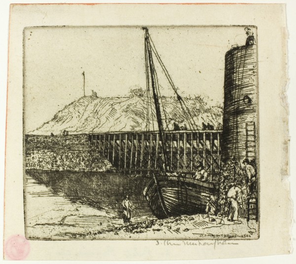 La Passerelle, Boulogne, 1902.