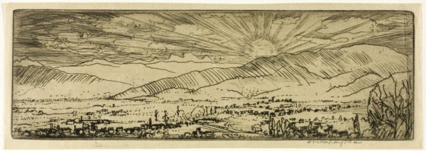 Val d'Arno, 1909.