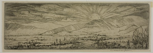 Val d'Arno, 1909.