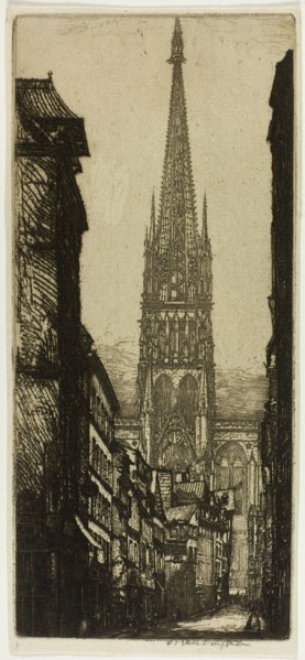 La Flêche, Rouen, 1903.