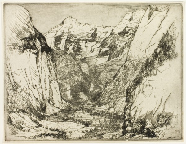 The Lauterbrunnen, 1908.
