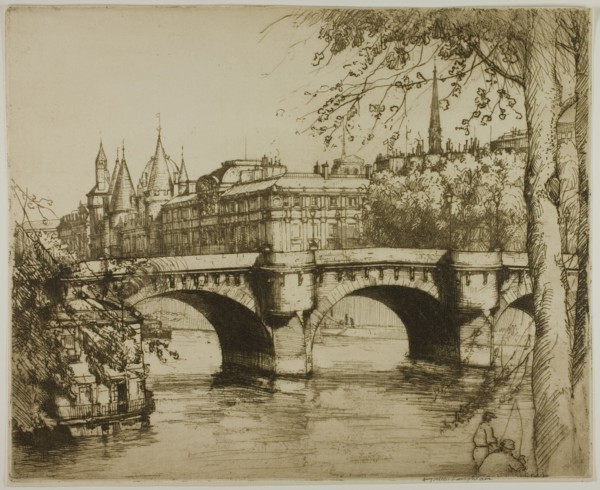 The Concièrgerie, Paris, 1908.