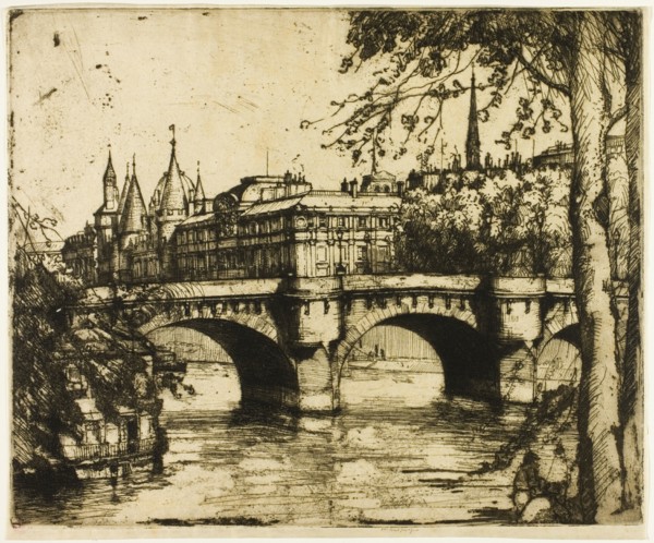 The Concièrgerie, Paris, 1908.