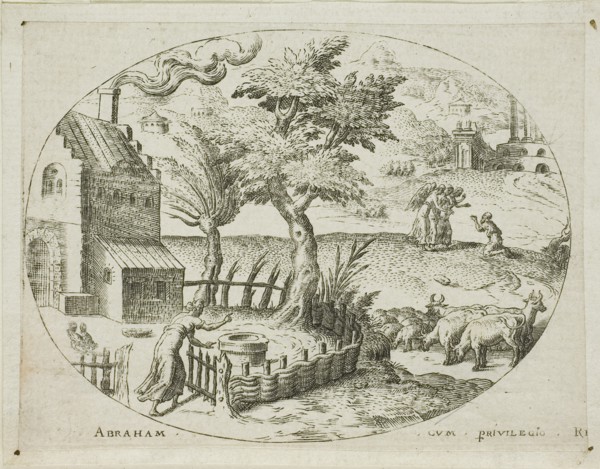 Abraham Receiving the Three Angels, n.d.