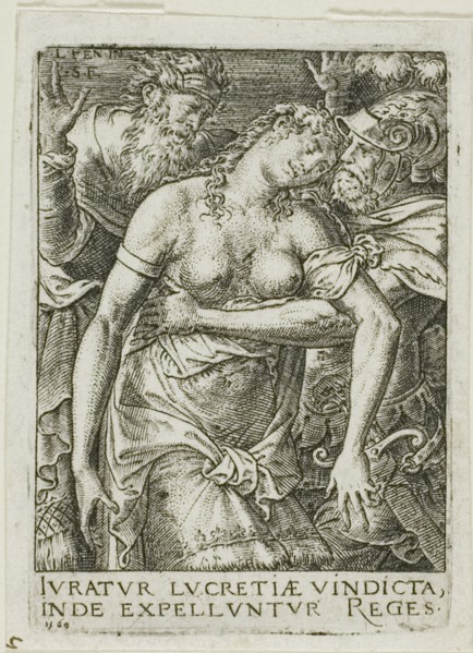 Lucretia, 1569.
