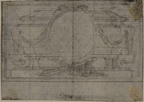 Study for En Tête Vignette in Tacitus "Tibère, ou Les Six Premiers Livres des Annales", Book IV, c. 1768.