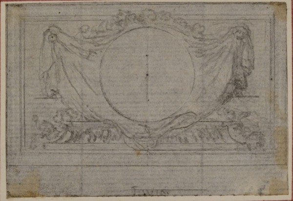 Study for En Tête Vignette in Tacitus "Tibère, ou Les Six Premiers Livres des Annales", Book V, c. 1768.