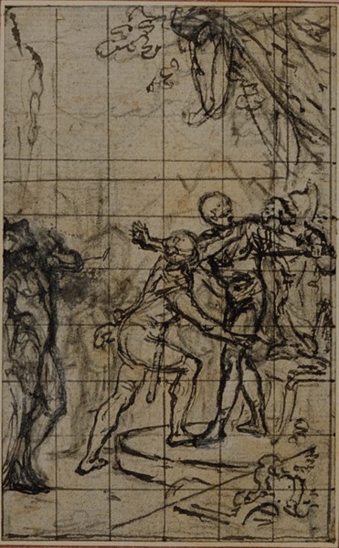 Study for an illustration in Tacitus "Tibère, ou Les Six Premiers Livres des Annales" Book I, Vol. 1, 2nd Study, c. 1768.