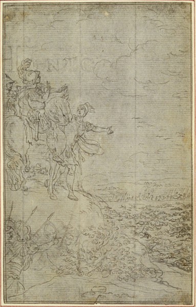 Study for Lucain's "La Pharsale", Canto VII, c. 1766.