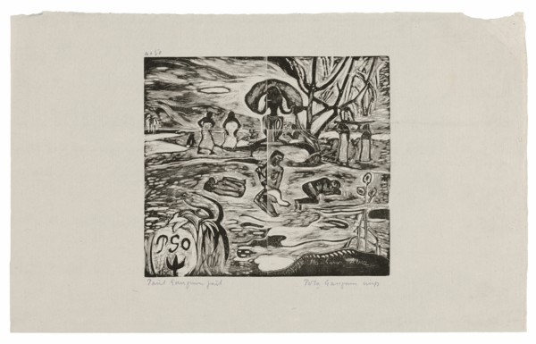 Mahana atua (Day of the God), 1894/95, printed and published 1921.