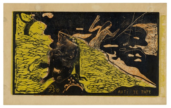 Auti te pape (Women at the River), from the Noa Noa Suite, spring/summer 1894.
