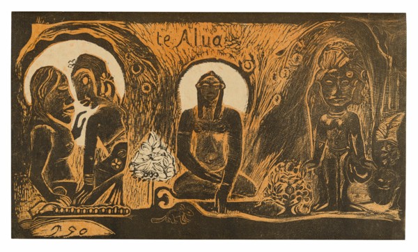 Te atua (The God), from the Noa Noa Suite, 1894.