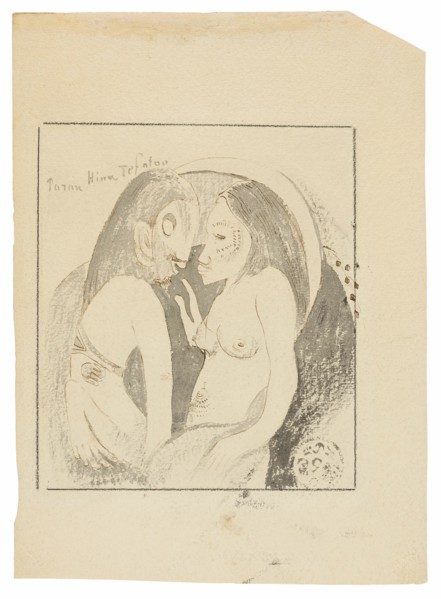 Parau Hina Tefatou (Words between Goddess of the Moon and God of the Earth), 1893/94.