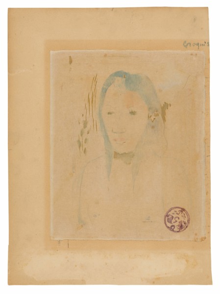 Bust of a Tahitian Woman, 1894.