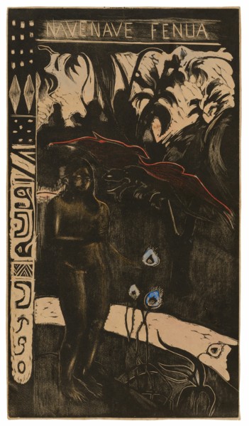 Nave nave fenua (Delightful Land), from the Noa Noa Suite, 1893/94.