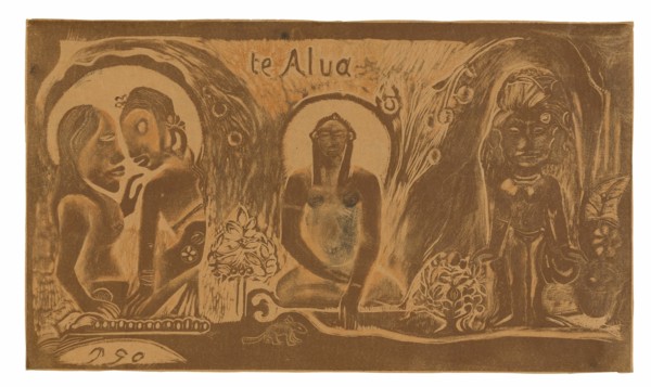 Te atua (The God), from the Noa Noa Suite, 1893/94.