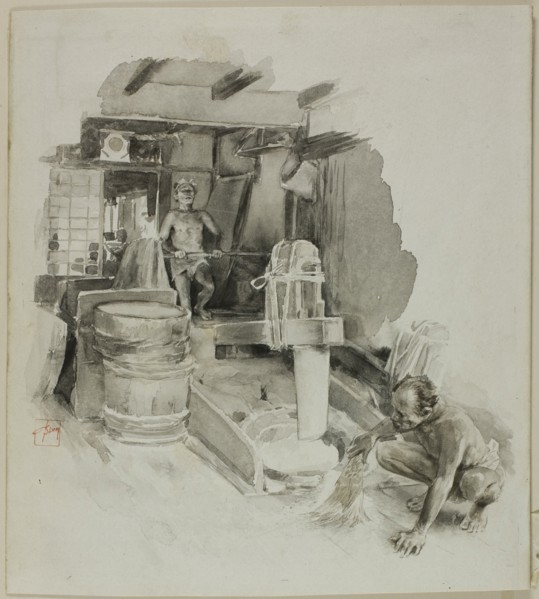 Pestling the Paddy, n.d.