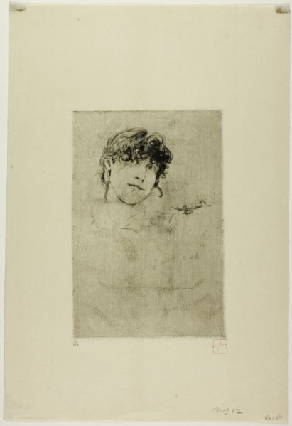 Jennie Gerson, c. 1880.